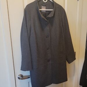 Old Navy Charcoal Pea Coat